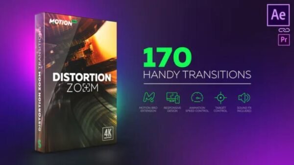 Distortion Zoom Transitions